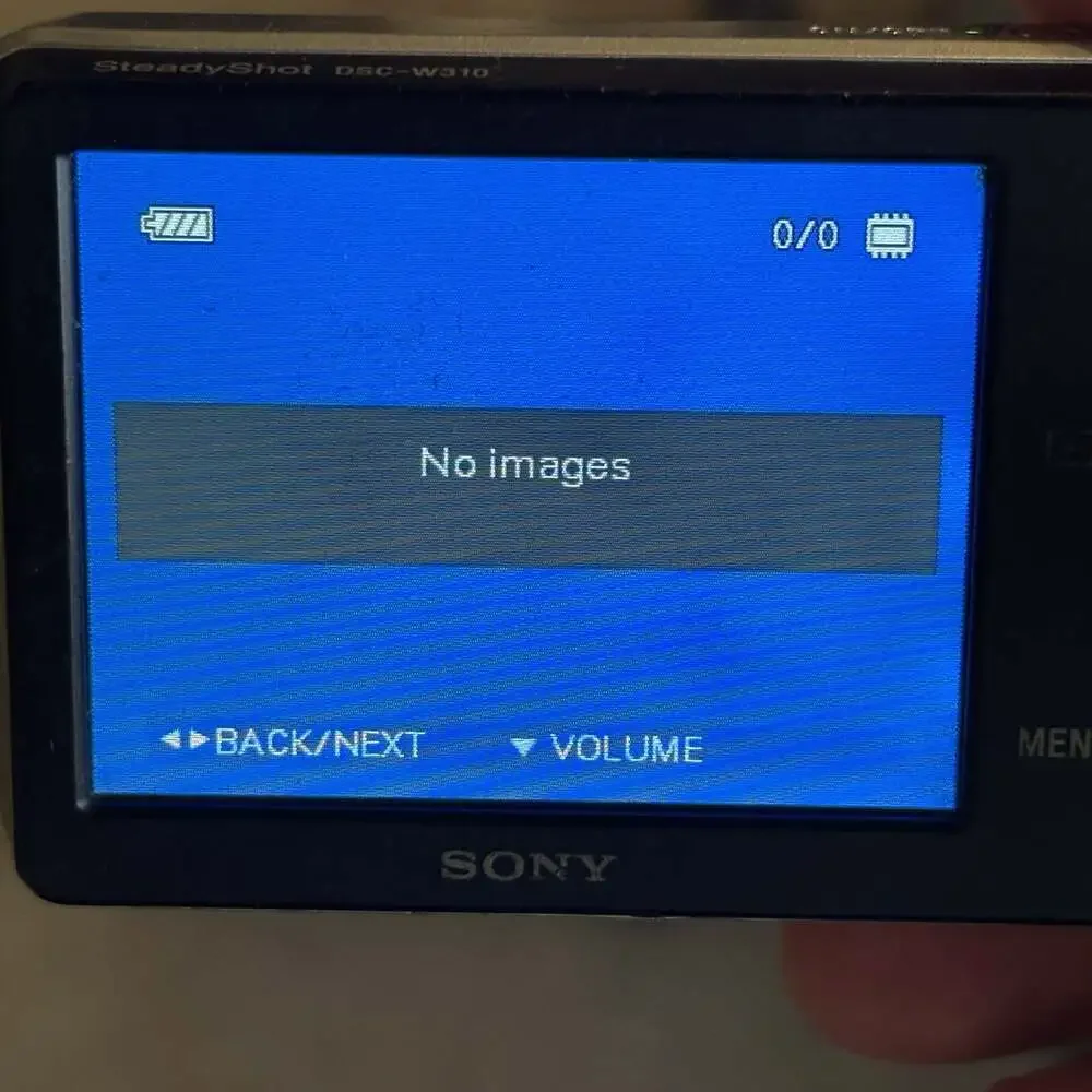 Sony Cyber-Shot DSC-W310 Digital Camera 12.1MP 4X Optical Zoom Lens Cover Sticks
